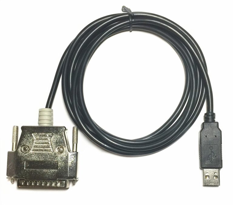 EZSync USB PLC Programming Cable for Allen Bradley Micrologix, 8-pin ...